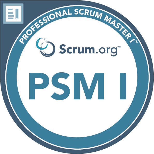 Badge Scrum.org Professional Scrum Master I